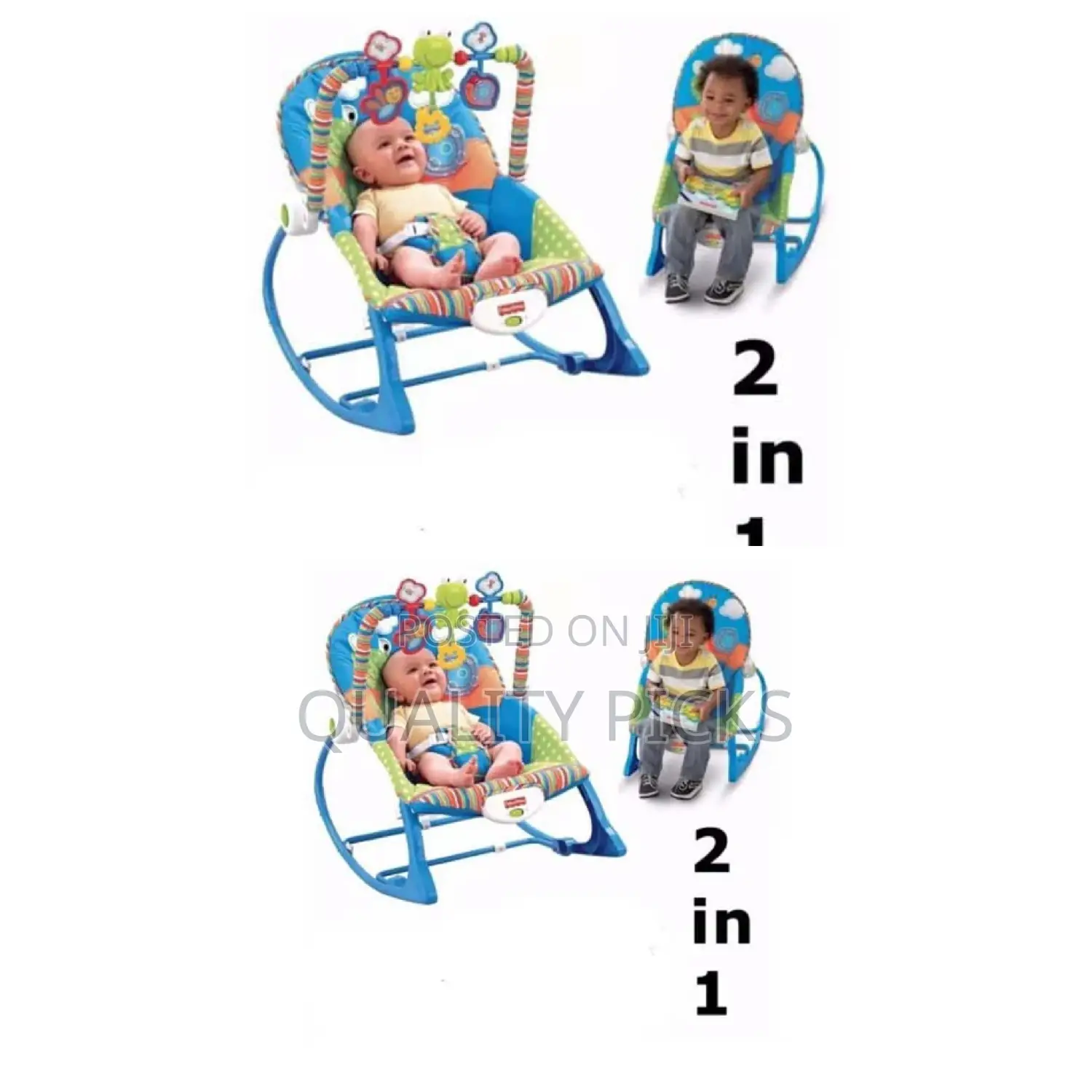 2 in 1 Baby Swing Chair