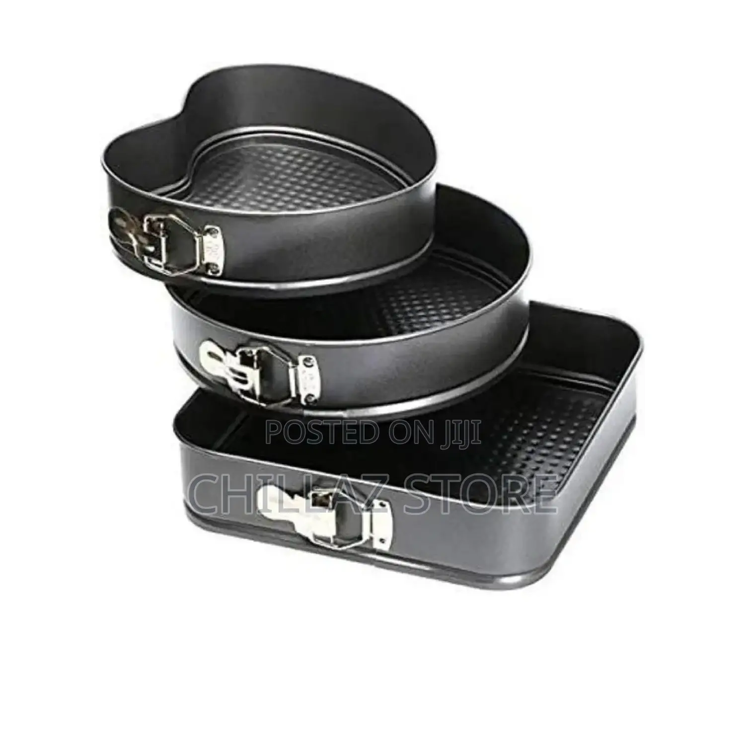 3 PCS Cake Mould Pans.
