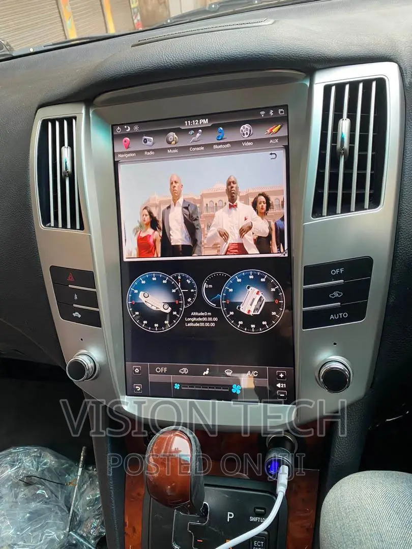 Toyota Harrier Android Radio 2003 to 2012