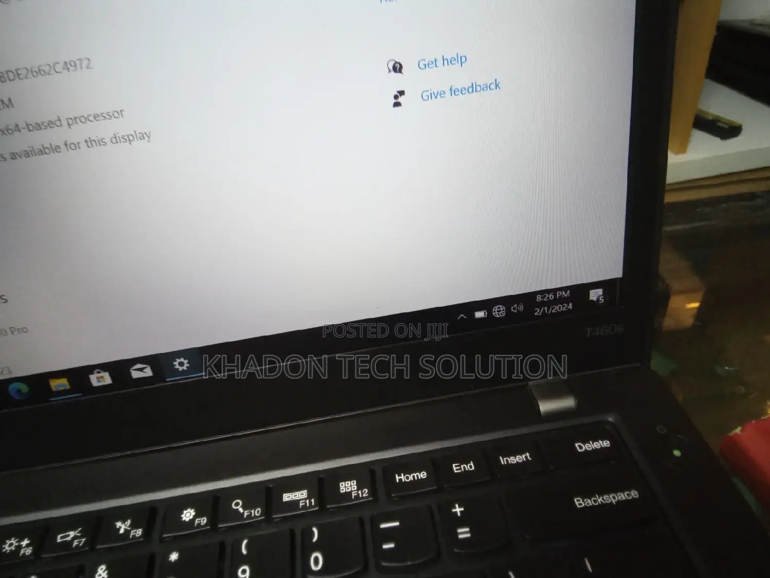Laptop Lenovo ThinkPad T460s 8GB Intel Core I7 SSD 256GB