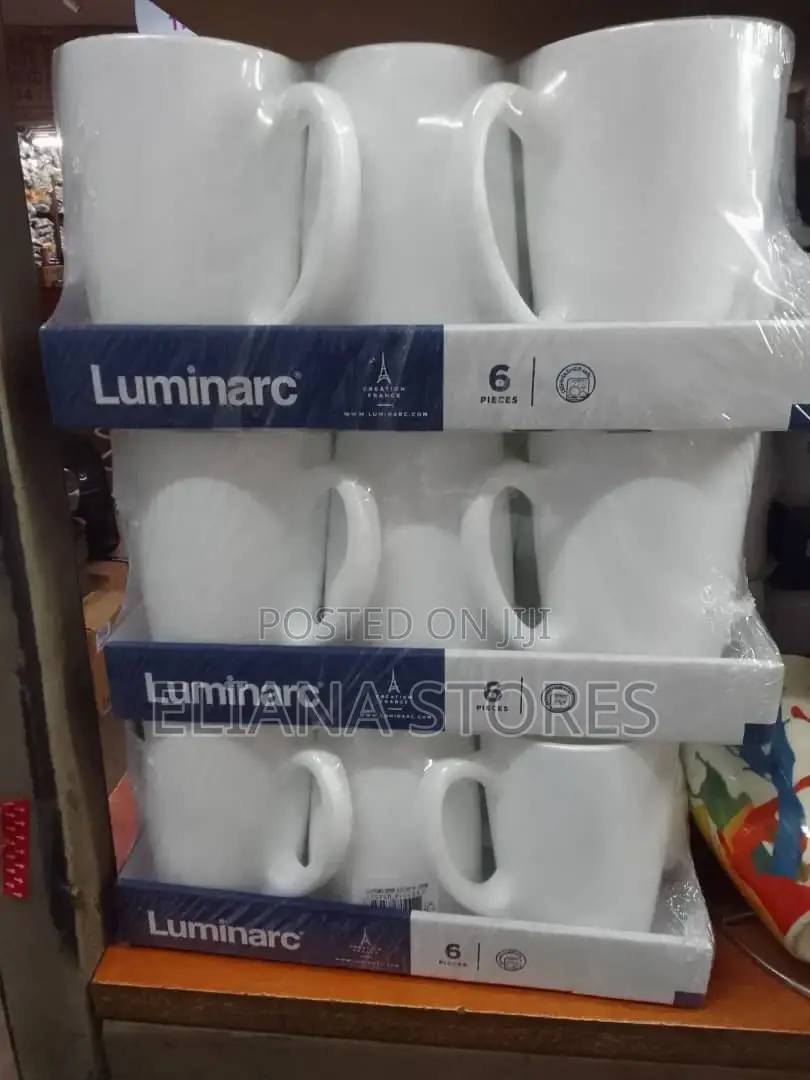 Luminarc Pure White Cups