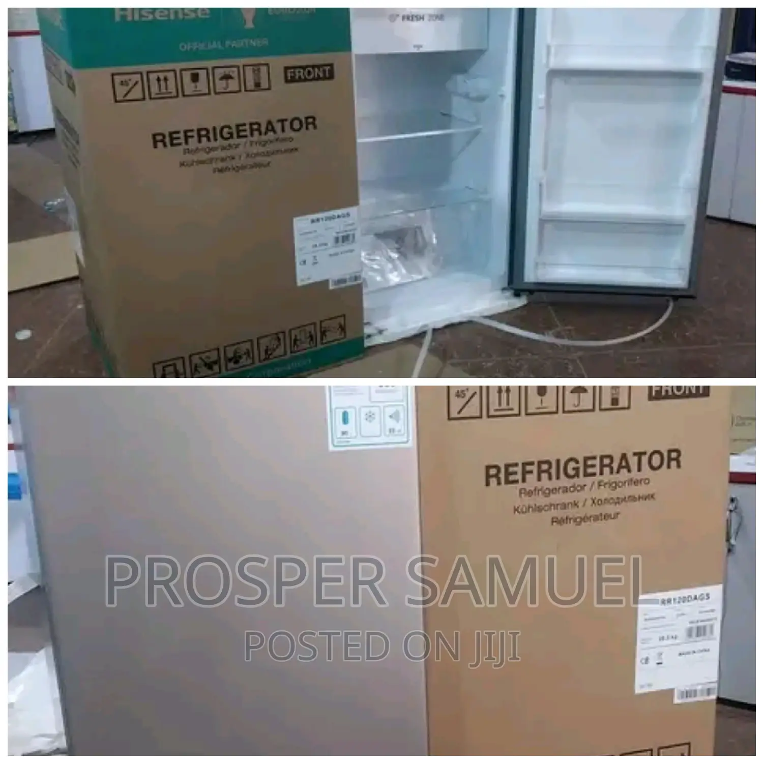 Brand New Hisense 120 Litres Fridge Single Door