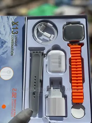 X13 Ultra Max X9 Smart Watch + Apple Airpods Pro 2