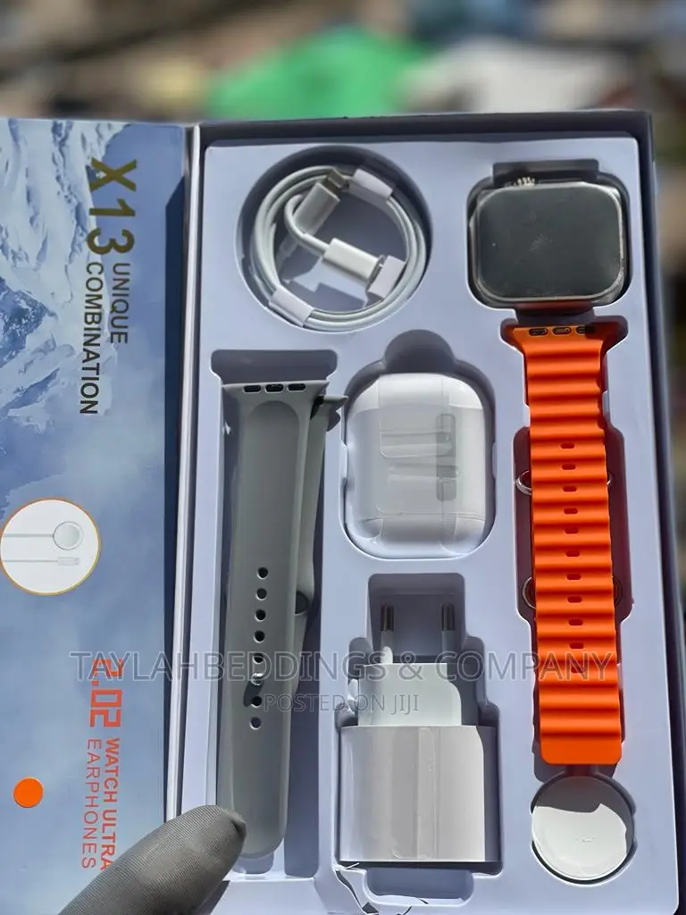 X13 Ultra Max X9 Smart Watch + Apple Airpods Pro 2