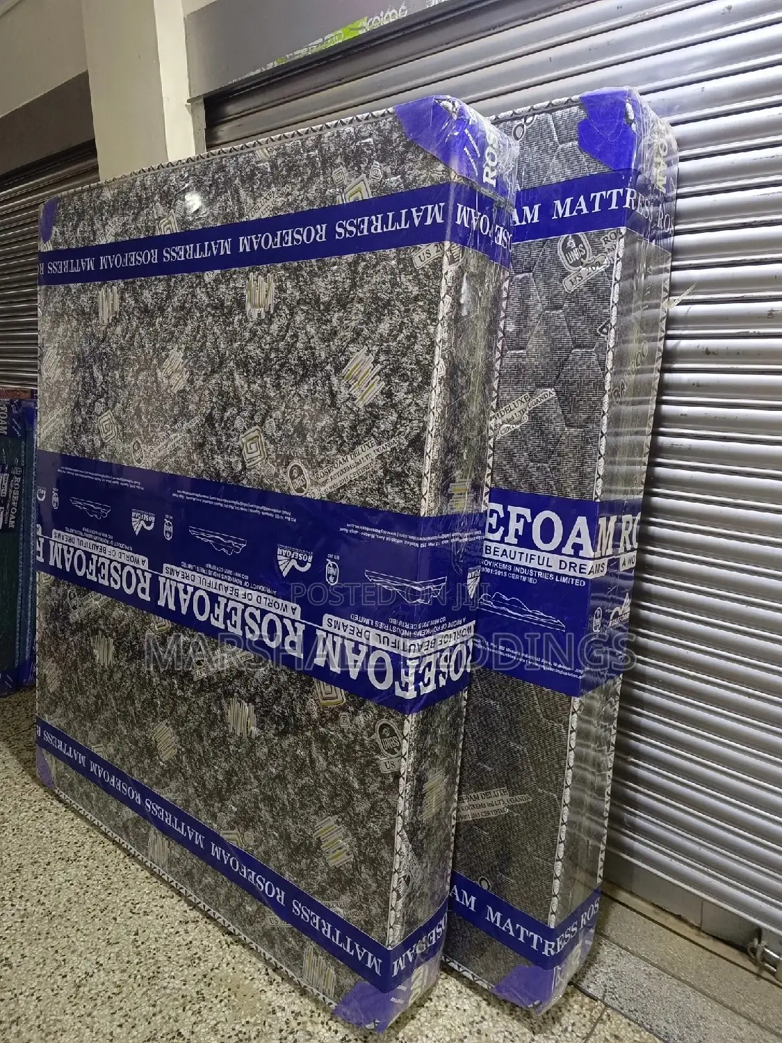 6*6/7inch Roseform Quilted High Density Mattress