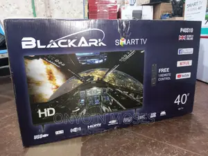 40 Inches Brand New Black Ark Smart Tv With Inbuilt Decoder