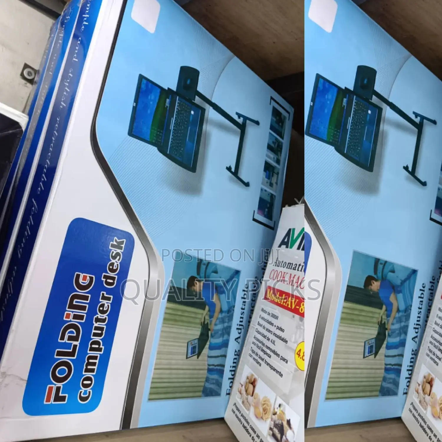 Rotating Foldable Computer Desk