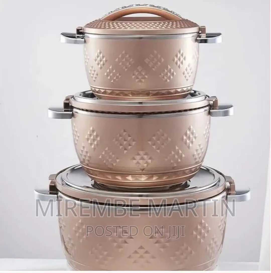 Luxury Serving Casserole Stainless Steel Lunch Box Set