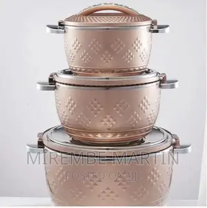 Luxury Serving Casserole Stainless Steel Lunch Box Set