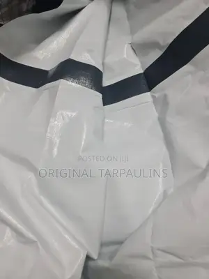 White and Black Tarpulins