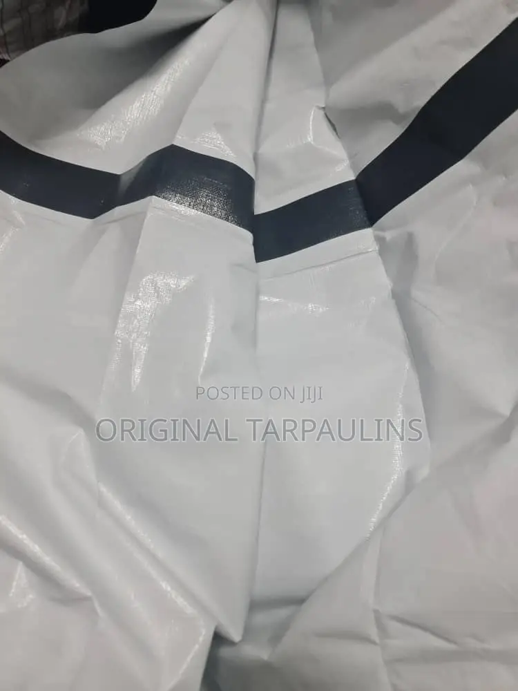 White and Black Tarpulins