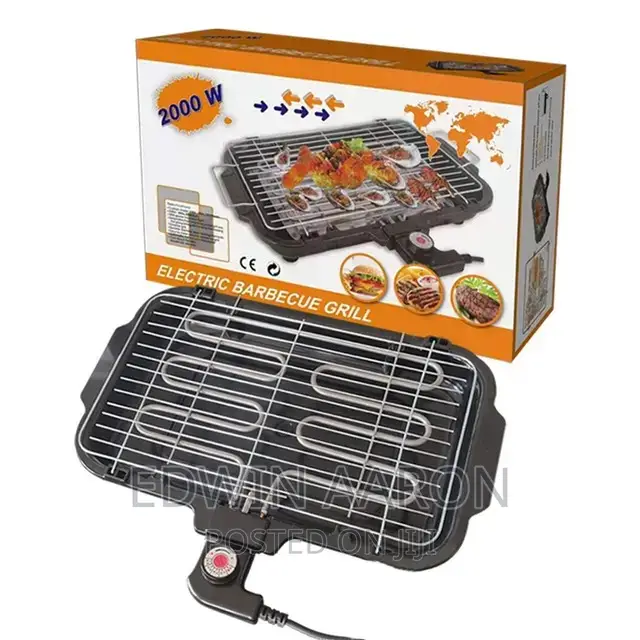 Non-Stick Electric Barbeque Grill Machine