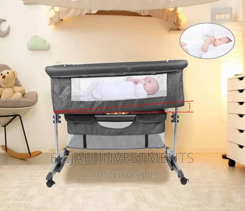Multifunctional Bedside Baby Bed Crib