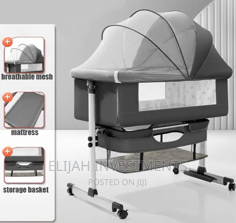 Multifunctional Bedside Baby Bed Crib