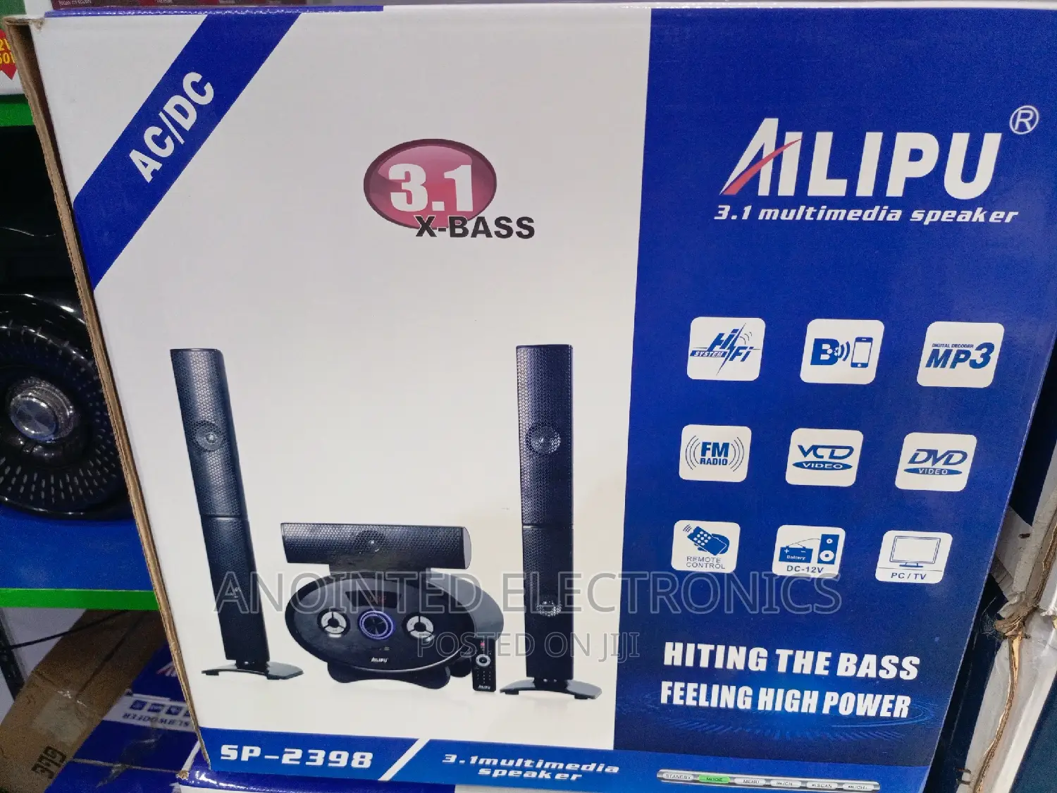 Alipu Home Theater System 3.1vhannels