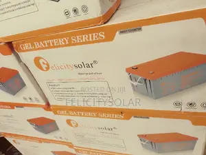 Gel Battery 100ah. Felicity. Big Solar Connect Ug.