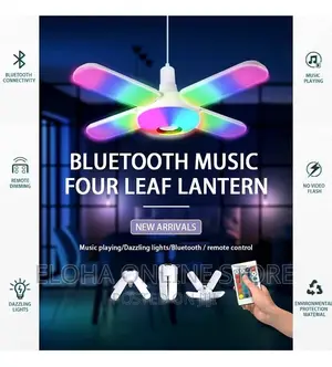 Bluetooth Music Playing Intelligent Foldable LED Lamp