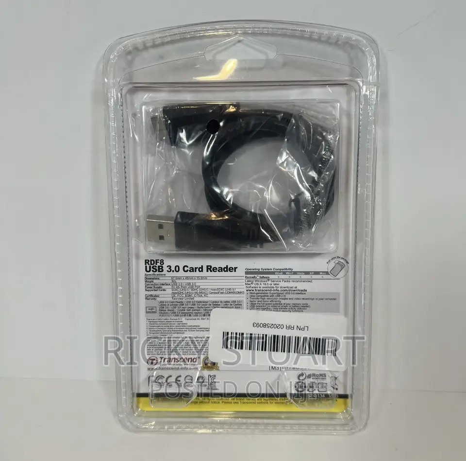 Transcend TS-RDF8K2 USB 3.1 Gen 1 Multi-Card Reader in Central Division ...