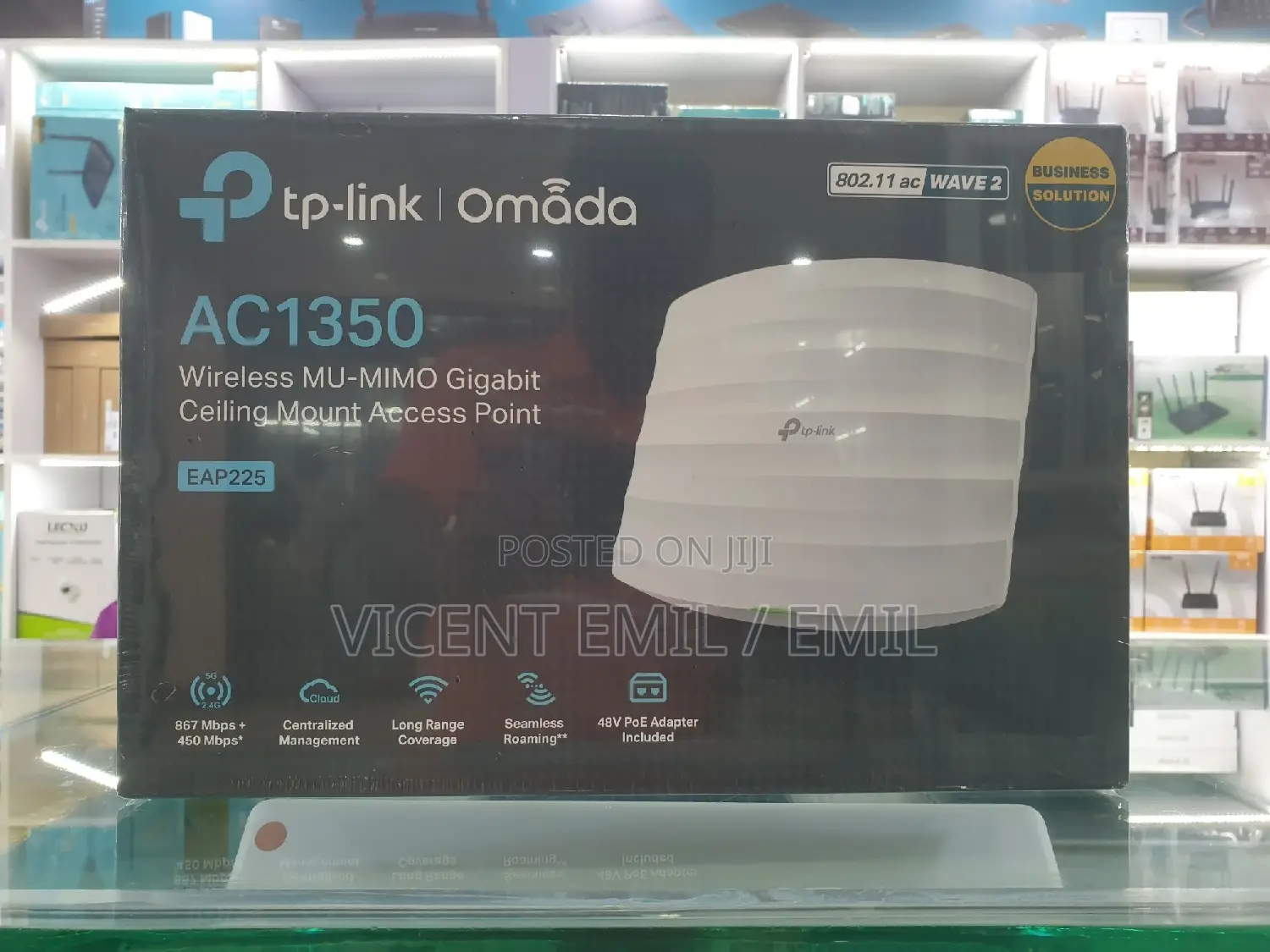 Tp-Link Wireless MU-MIMO Gigabit Ceiling Mount Access Point