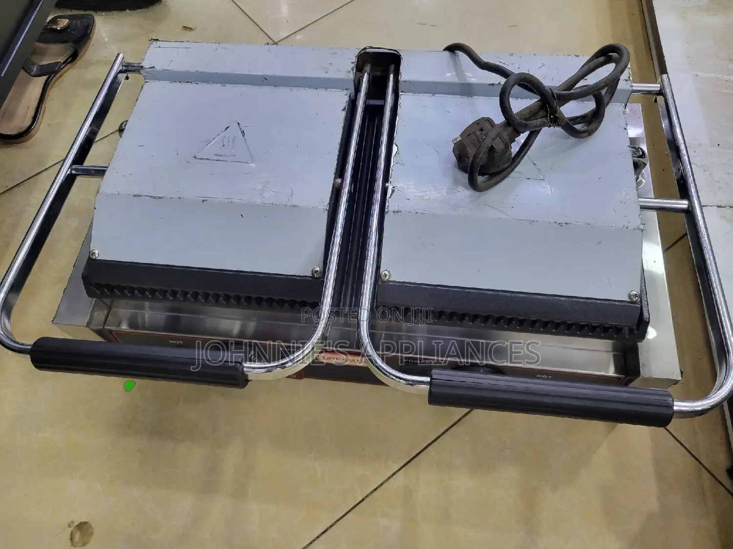 Commercial Double Grill Heavy Duty