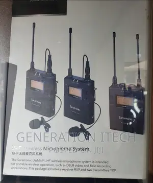 Photo - Seramonic UHF Wireless Microphone for Cameras- 2 Transmiters