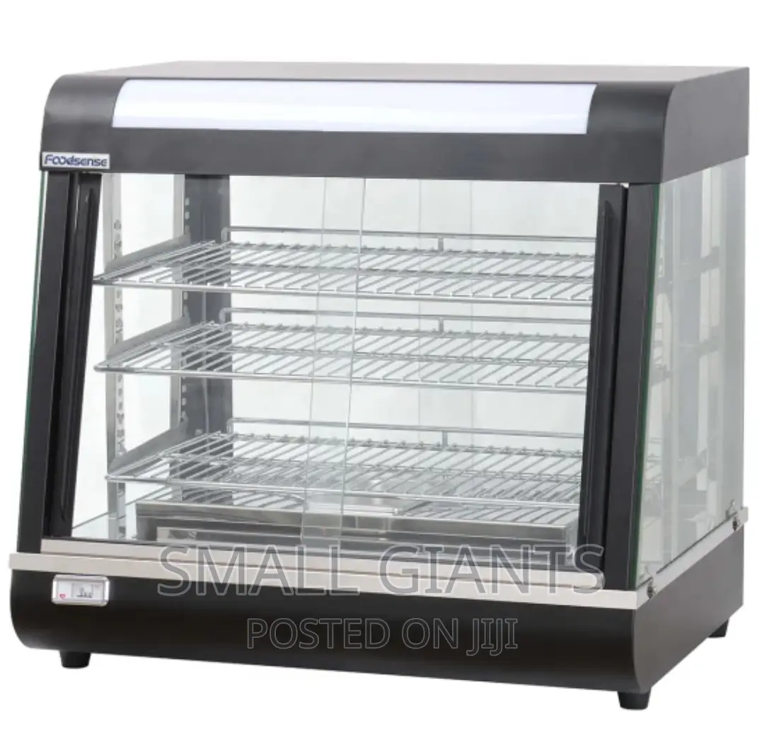 Commercial Glass Tabletop Food Display Warmer