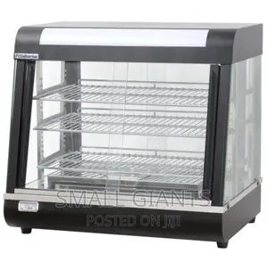 Commercial Glass Tabletop Food Display Warmer