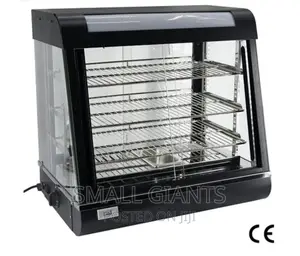 Commercial Glass Tabletop Food Display Warmer