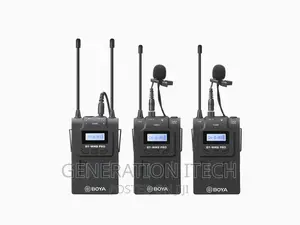 Boya By WM8 Pro UHF Dual Wireless Microphone