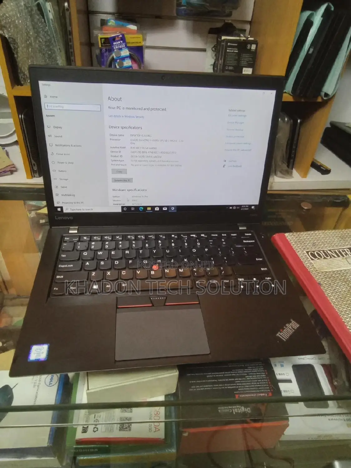 Laptop Lenovo ThinkPad T460s 8GB Intel Core I7 SSD 256GB