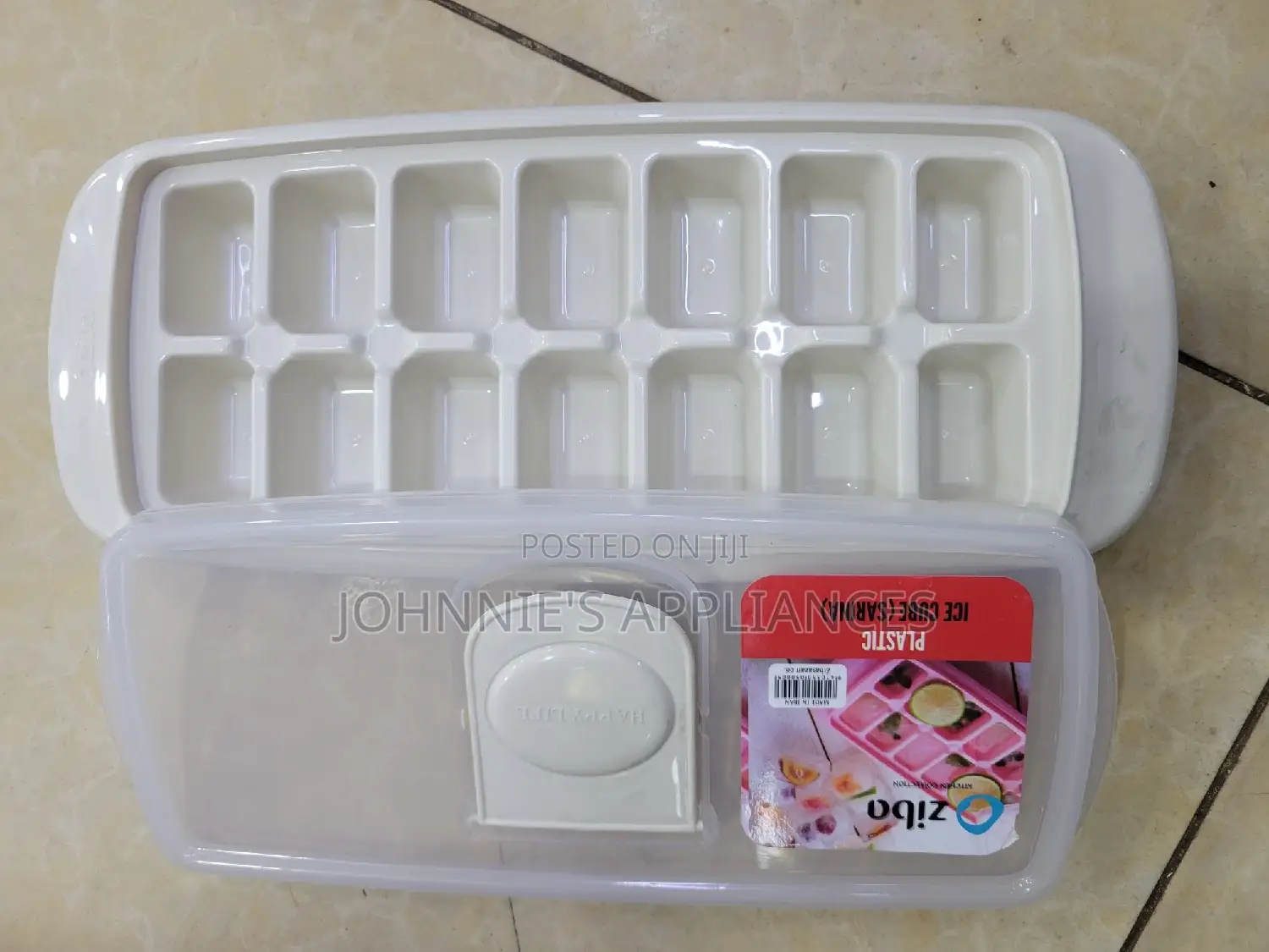 Plastic Ice Cube Tray With Lid