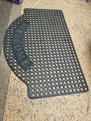 Large Welcome Rubber Door Mats