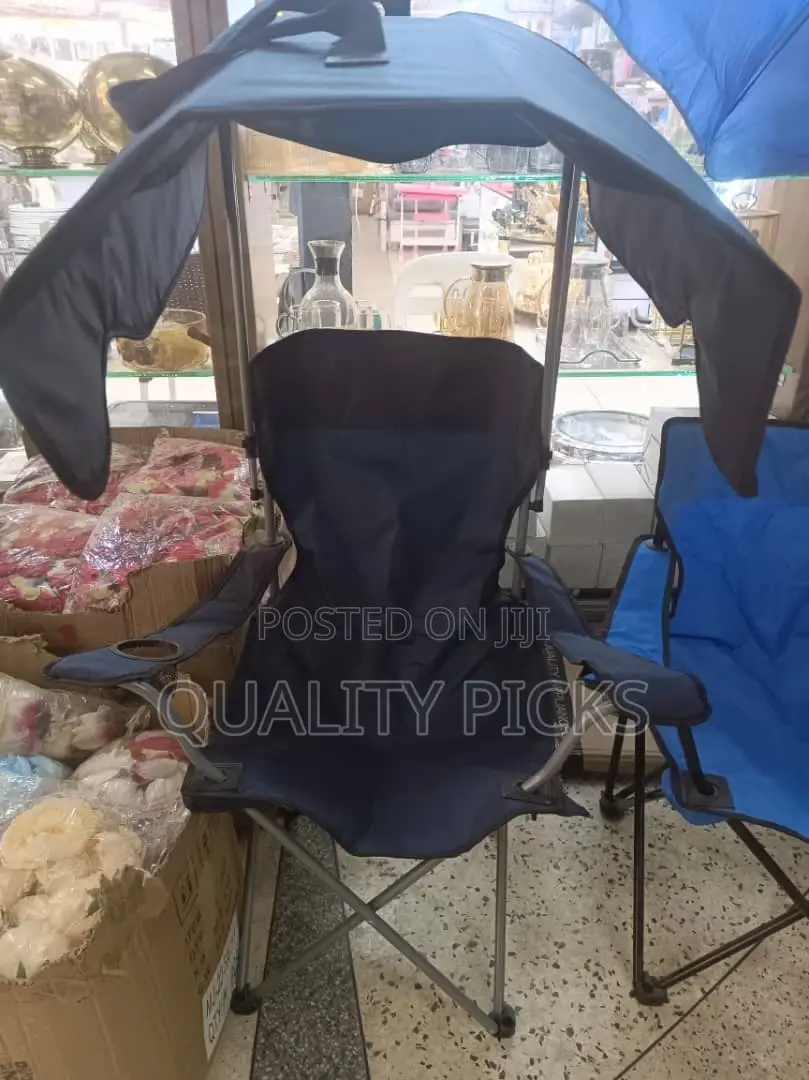 Foldable Camping Chair With Umbrella