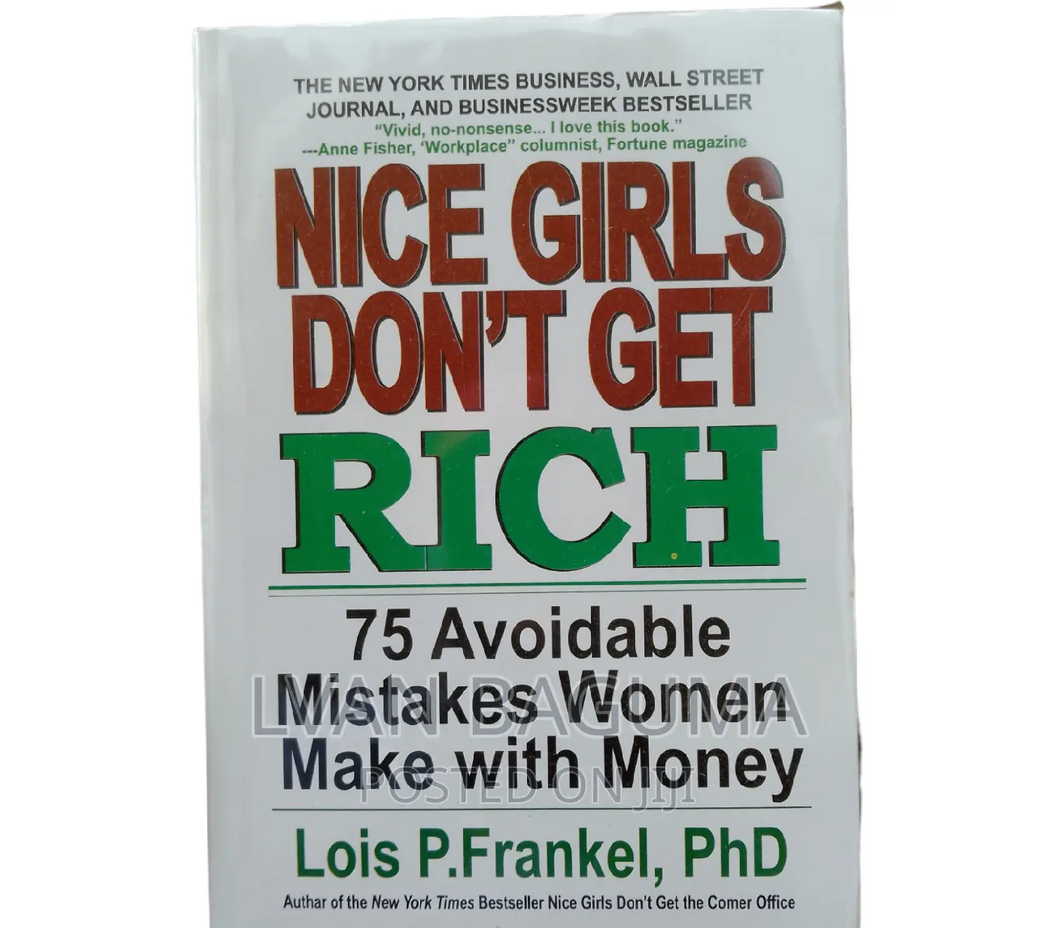 Nice Girls Don't Get Rich Book - Lois P. Frankel, PHD