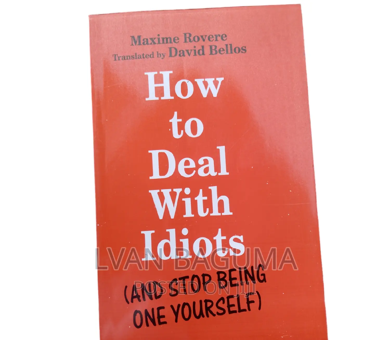 How to Deal With Idiots Books - Maxime Rovere