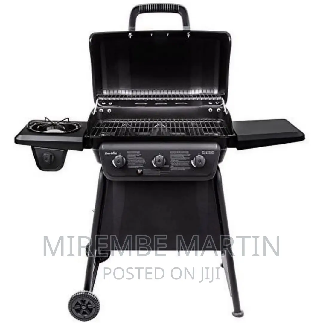 Boma 3 Burner BBQ Propane Grill Stainless Steel Patio Garden