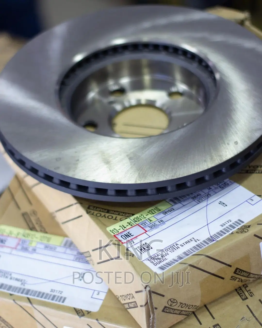 Toyota Land Cruiser TXL Brake Disc in Central Division Vehicle Parts & Accessories, Pilot King