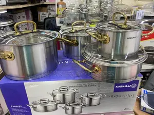 Heavy Duty Korkomaz Saucepans With Glass Covers India