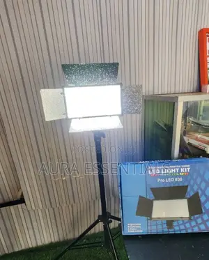 Professional Photo and Video Rechargeable LED Light Kit