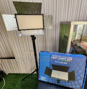 Professional Photo and Video Rechargeable LED Light Kit