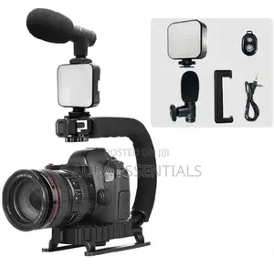 U/C Shape Portable Handheld Bracelet Stabilizer Video Kit.