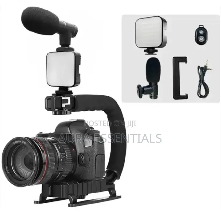 U/C Shape Portable Handheld Bracelet Stabilizer Video Kit.