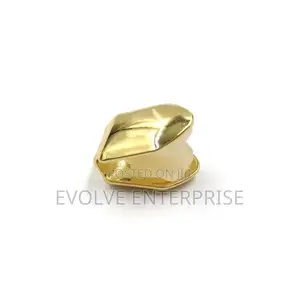 1PC Hip Hop Gold Color Metal Braces Grillz