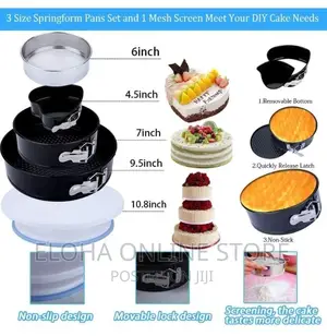 288 Cake Decorating Set Tools