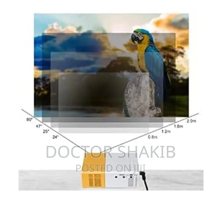Mini and Portable Electric Projector