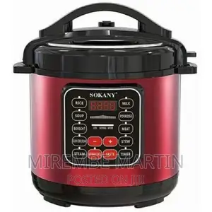 Sokany Touch Operated Digital Pressure Cooker