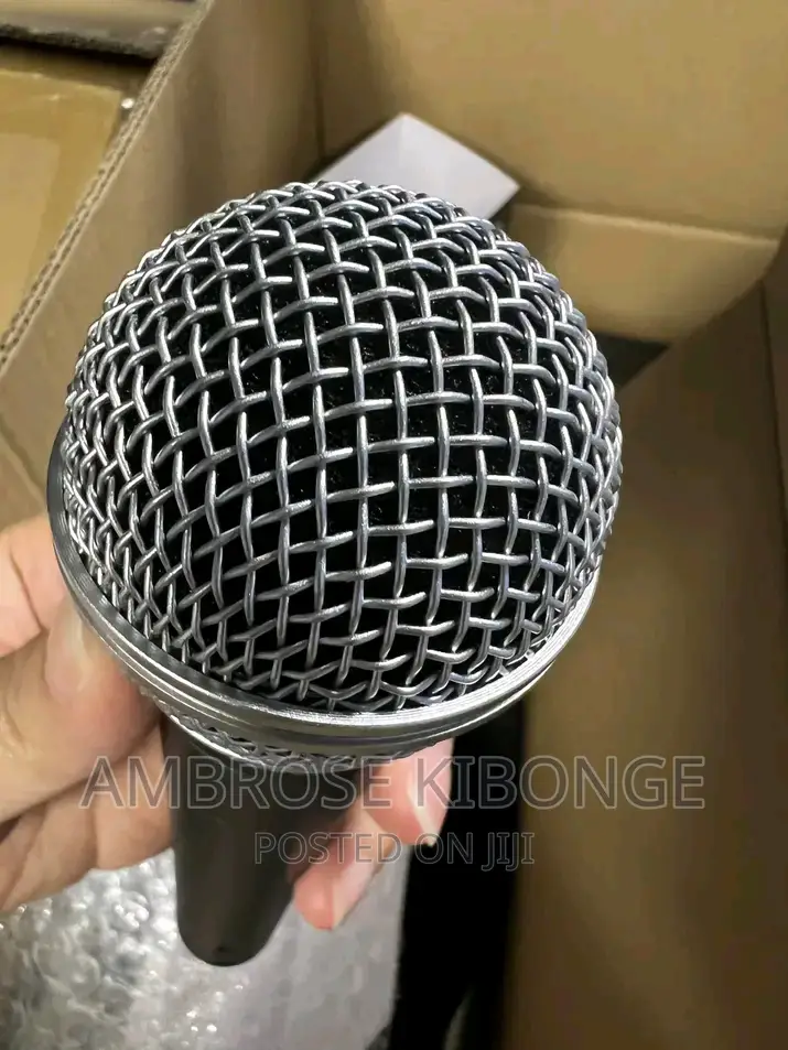 Hand-Held SHURE SM58 Professional Dynamic Microphone - Black