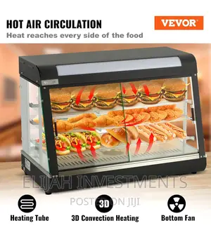 37kg Stainless Steel Electric Food Warmer Display