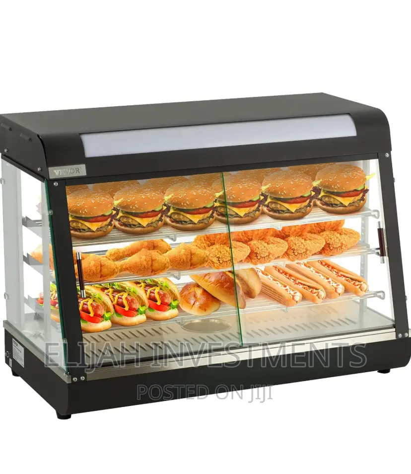 37kg Stainless Steel Electric Food Warmer Display