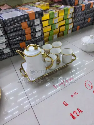Photo - Cups and Tea Kettle Set